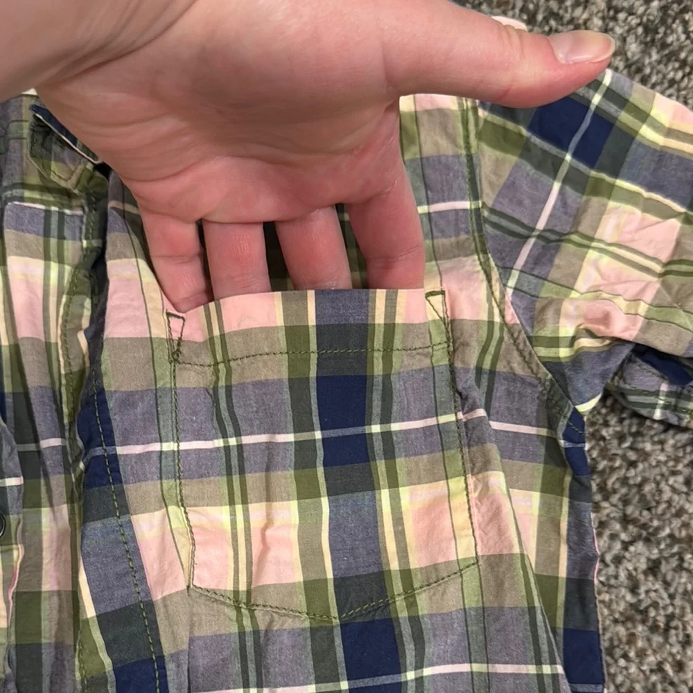 Carter’s Boys Plaid Shirt size 8